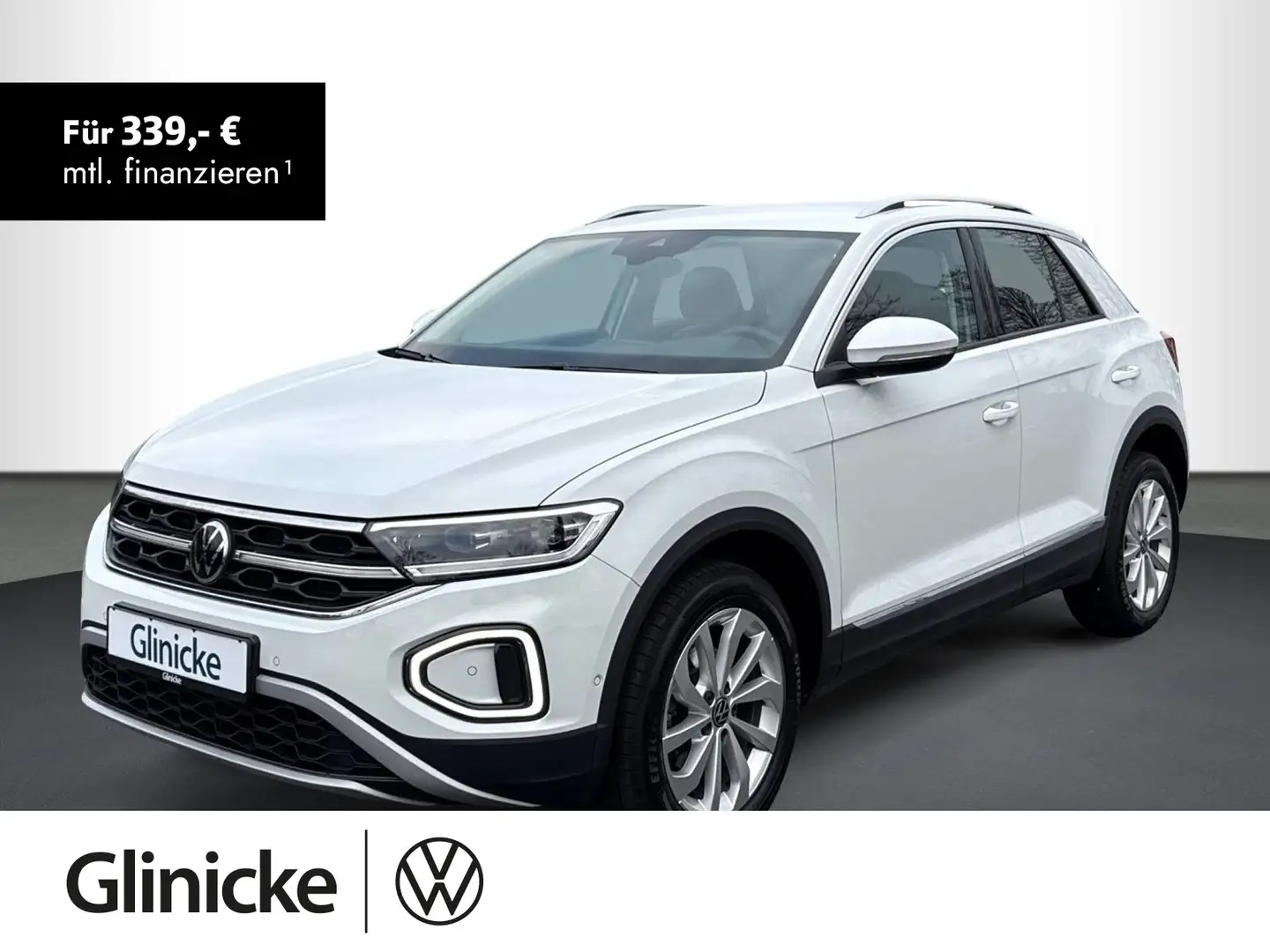 Volkswagen T-Roc Style 1.5 TSI DSG, RFK, MATRIX Weiß - 1