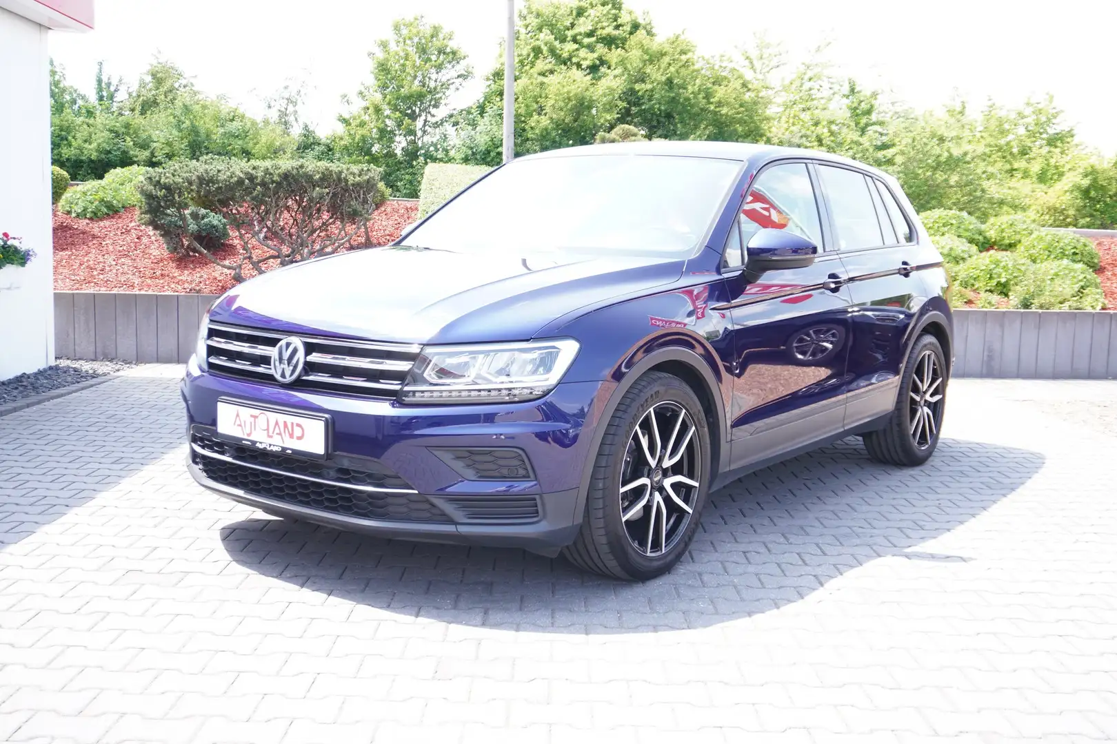 Volkswagen Tiguan 1.4 TSI Trendline LED Navi Tempomat PDC Bleu - 2