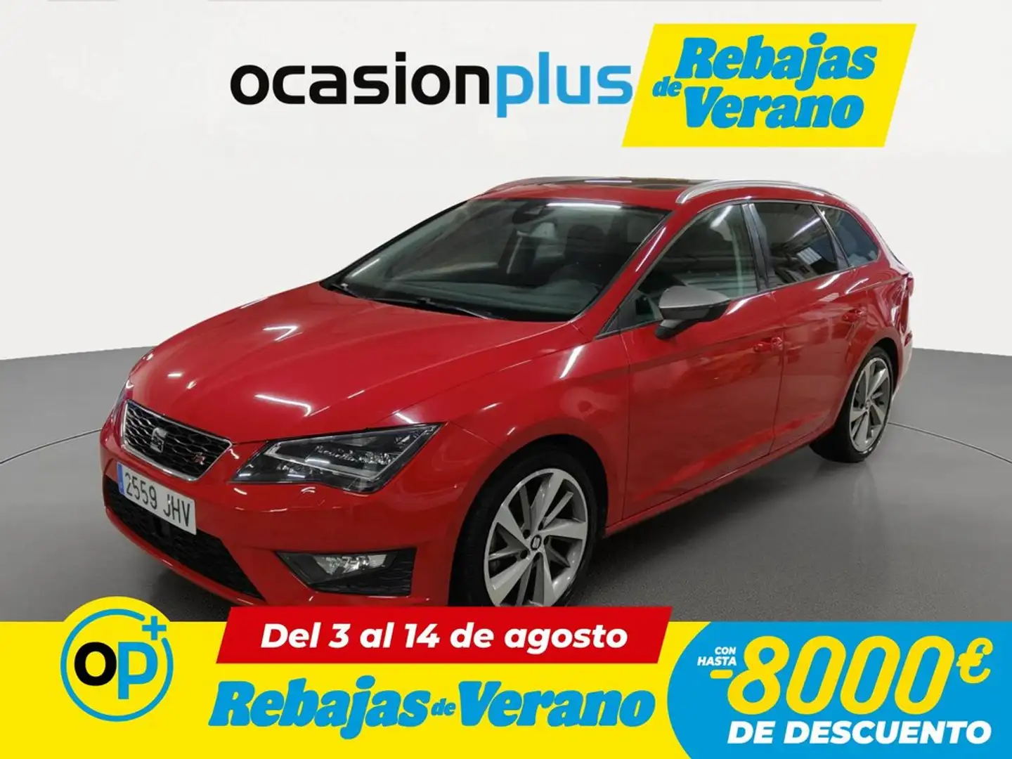 SEAT Leon ST 1.8 TSI S&S FR DSG7 180 Rojo - 1
