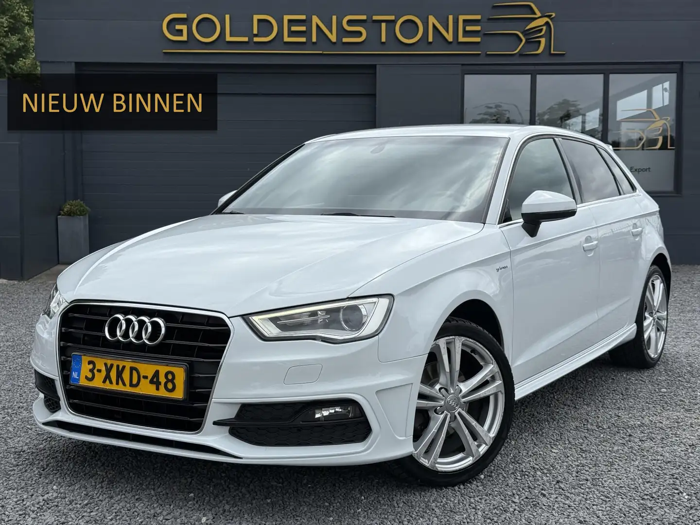 Audi A3 Sportback 1.4 TFSI Ambition Pro Line S g-tron 1e E Wit - 1