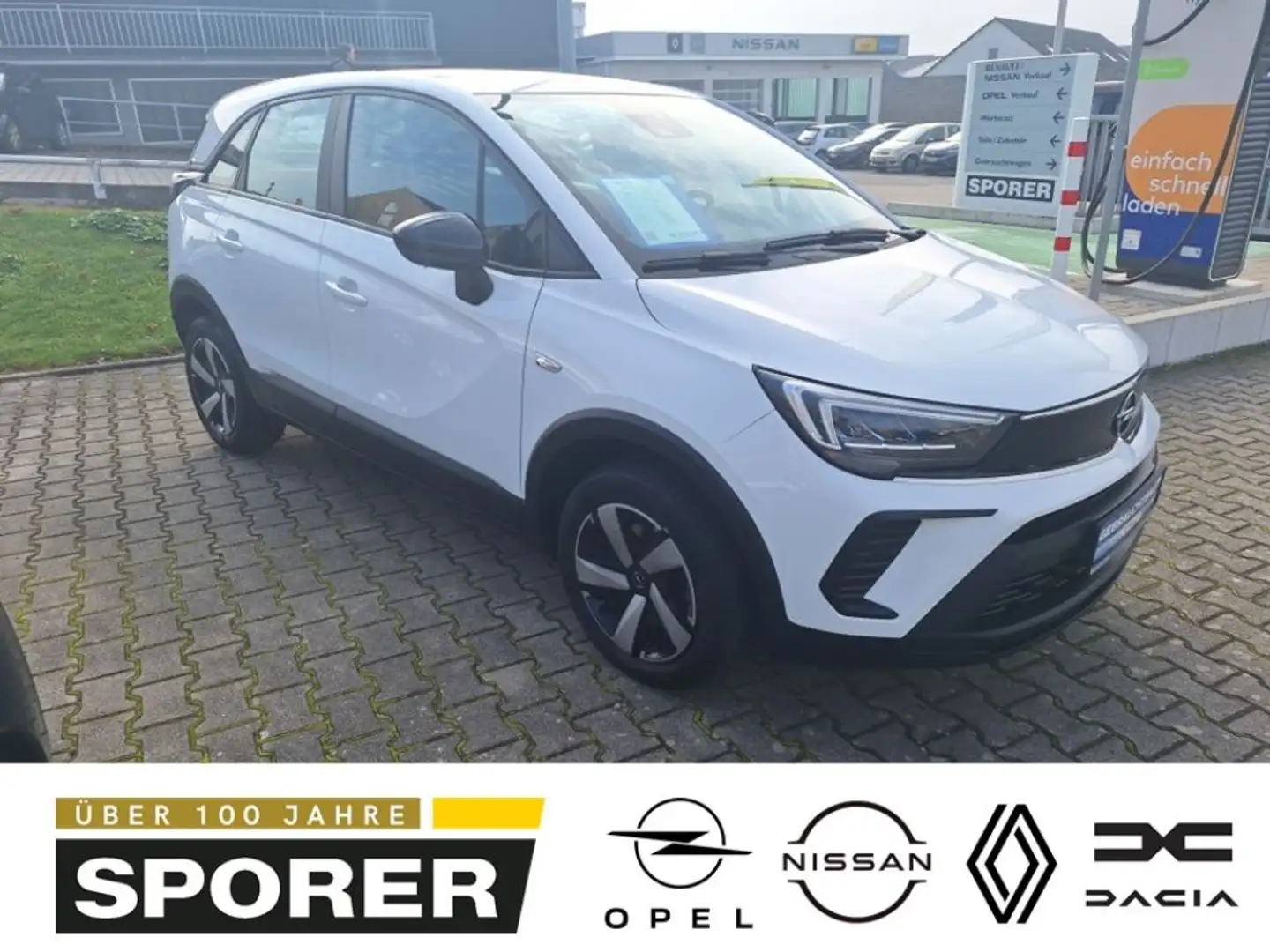 Opel Crossland 1.2 Enjoy Weiß - 1