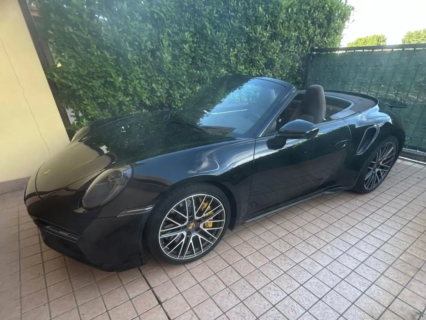 Porsche 911 Turbo S Cabrio BOLLI APPENA PAGATI Nero - 1