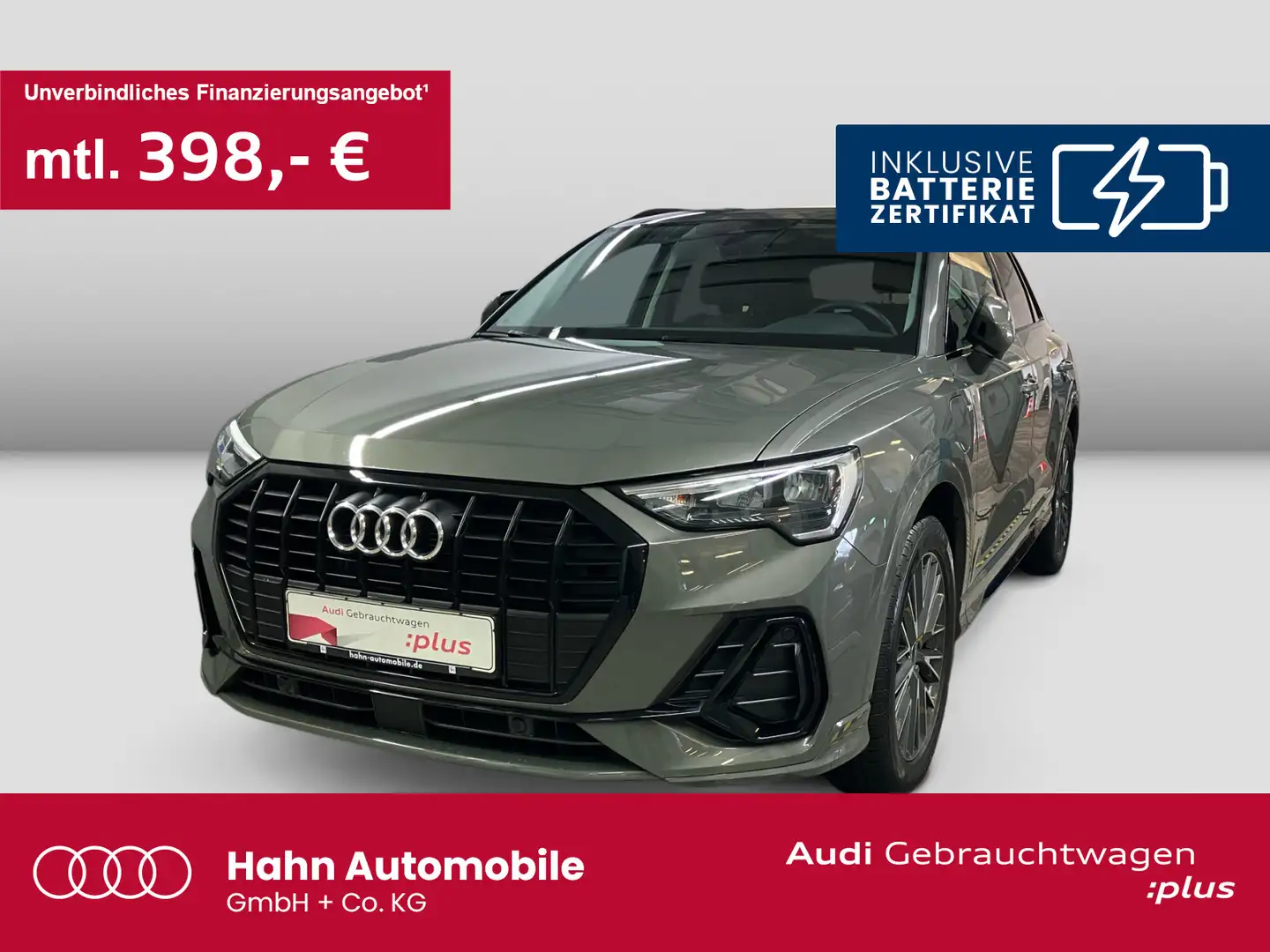 Audi Q3 45 TFSIe S line AHK Virtual Navi Einparkh LED Grau - 1