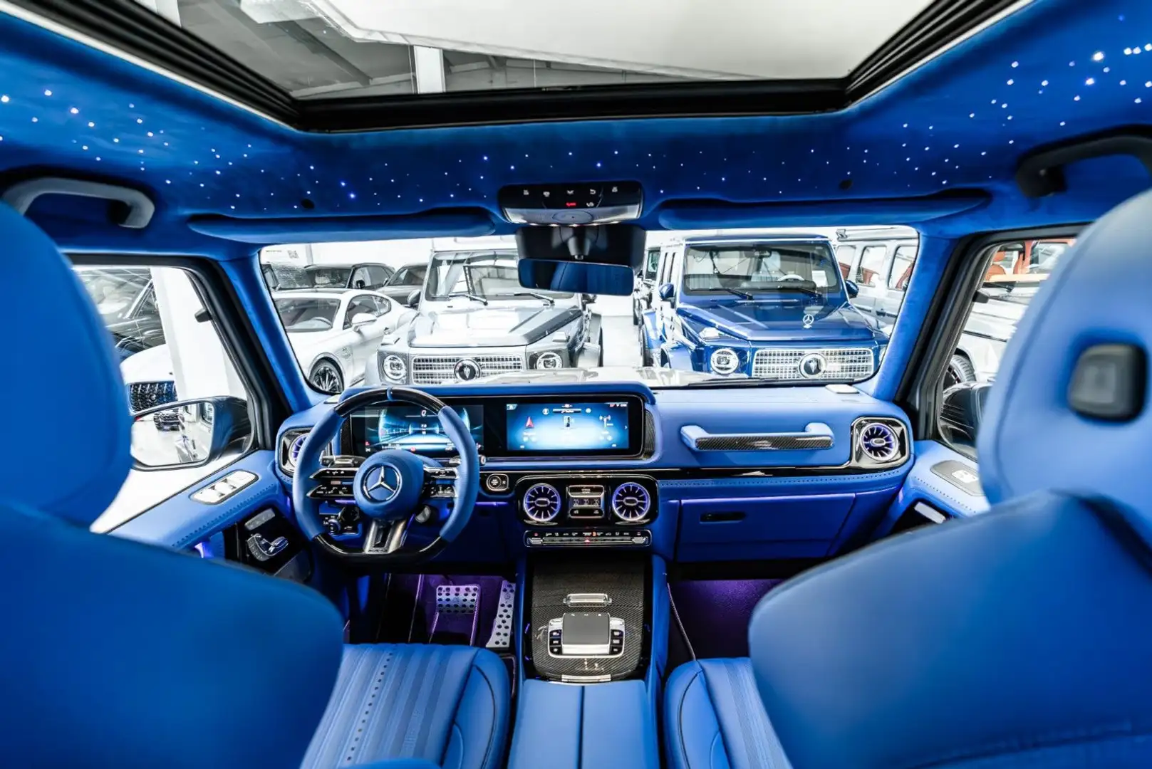 Mercedes-Benz G 63 AMG / Brabus Aerodynamik/A22/ Shooting Star Gris - 2