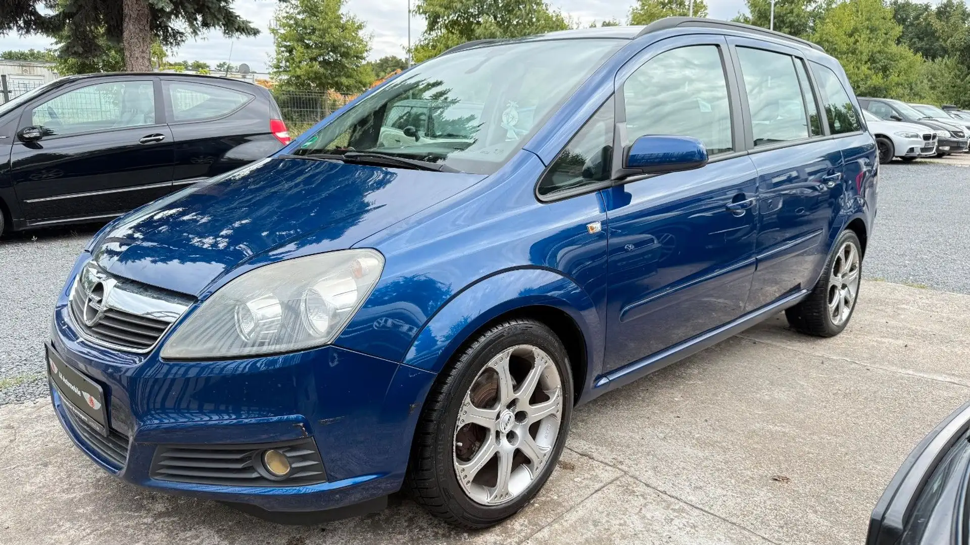 Opel Zafira B Edition, 7-Sitzer,Klima,Multi,TÜV-Neu Blau - 1