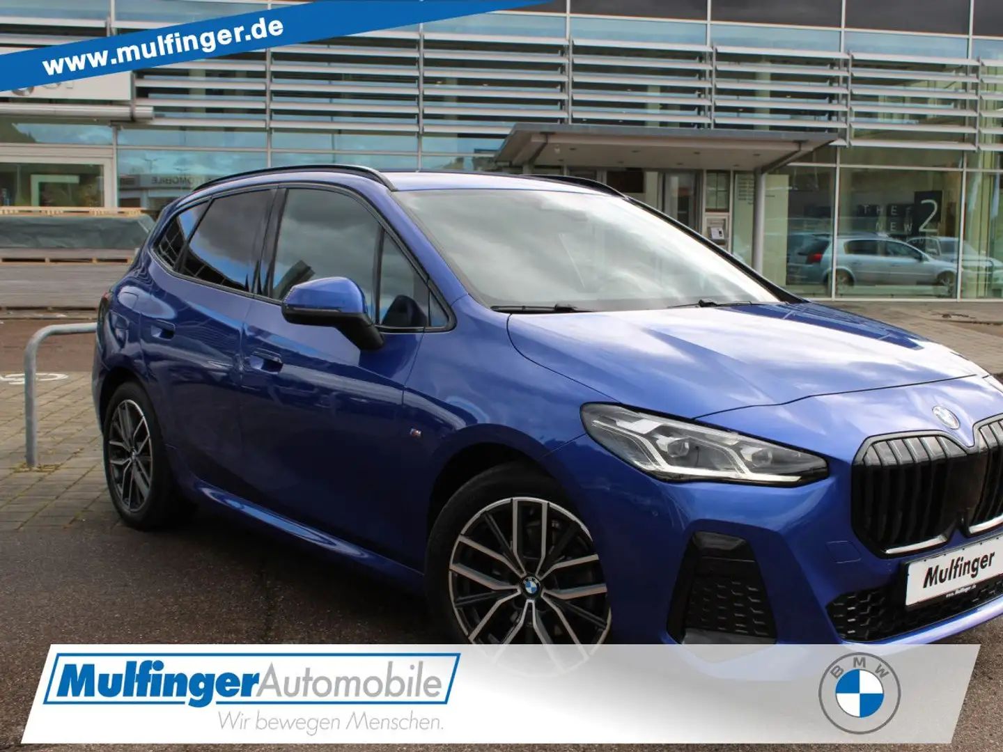 BMW 220 i A.T. M Sport HUD Ha/Ka.LiveProf.Kamera 360° Blau - 1