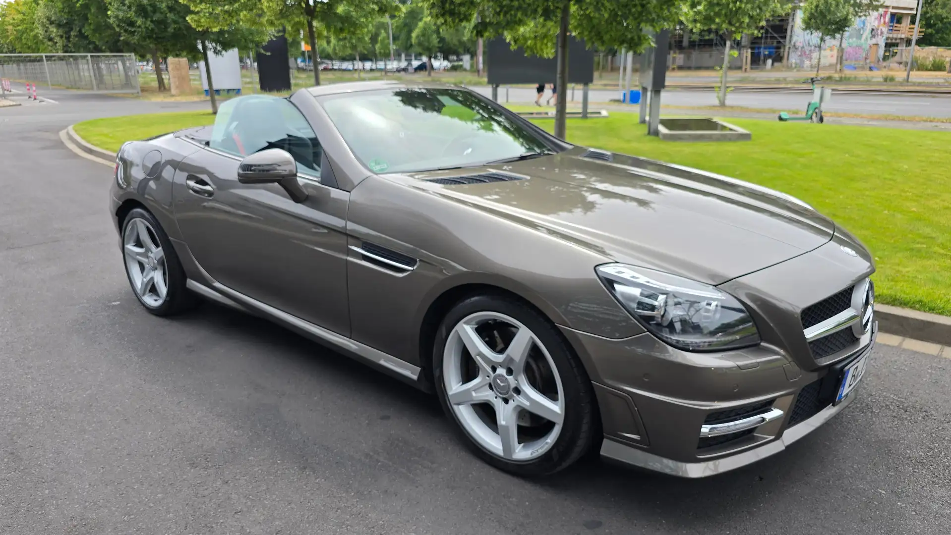 Mercedes-Benz SLK 250 SLK 250 CDI, AMG-Line, AirScarf, 7G-TRONIC Gris - 2