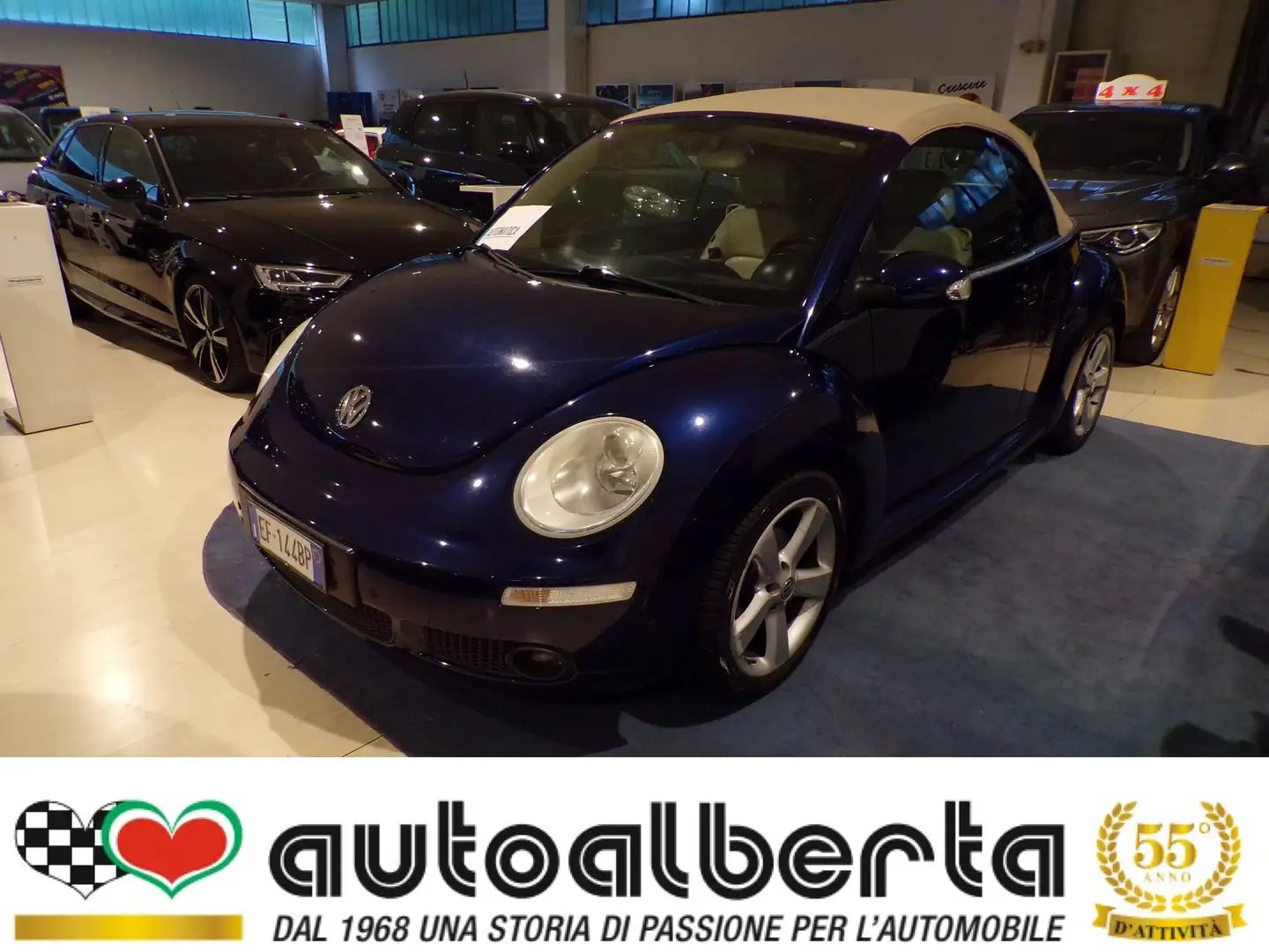 Volkswagen New Beetle Cabrio 2.0 tiptronic FL 116cv Automatica Albastru - 1