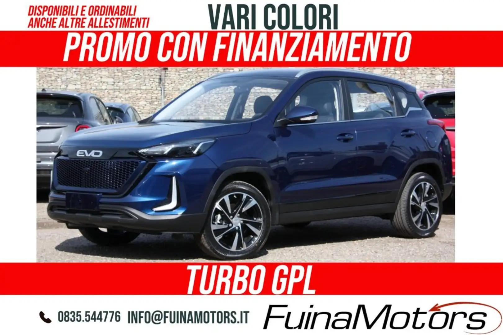 EVO EVO5 1.5 Turbo Bi-fuel GPL TURBO NUOVO Albastru - 1