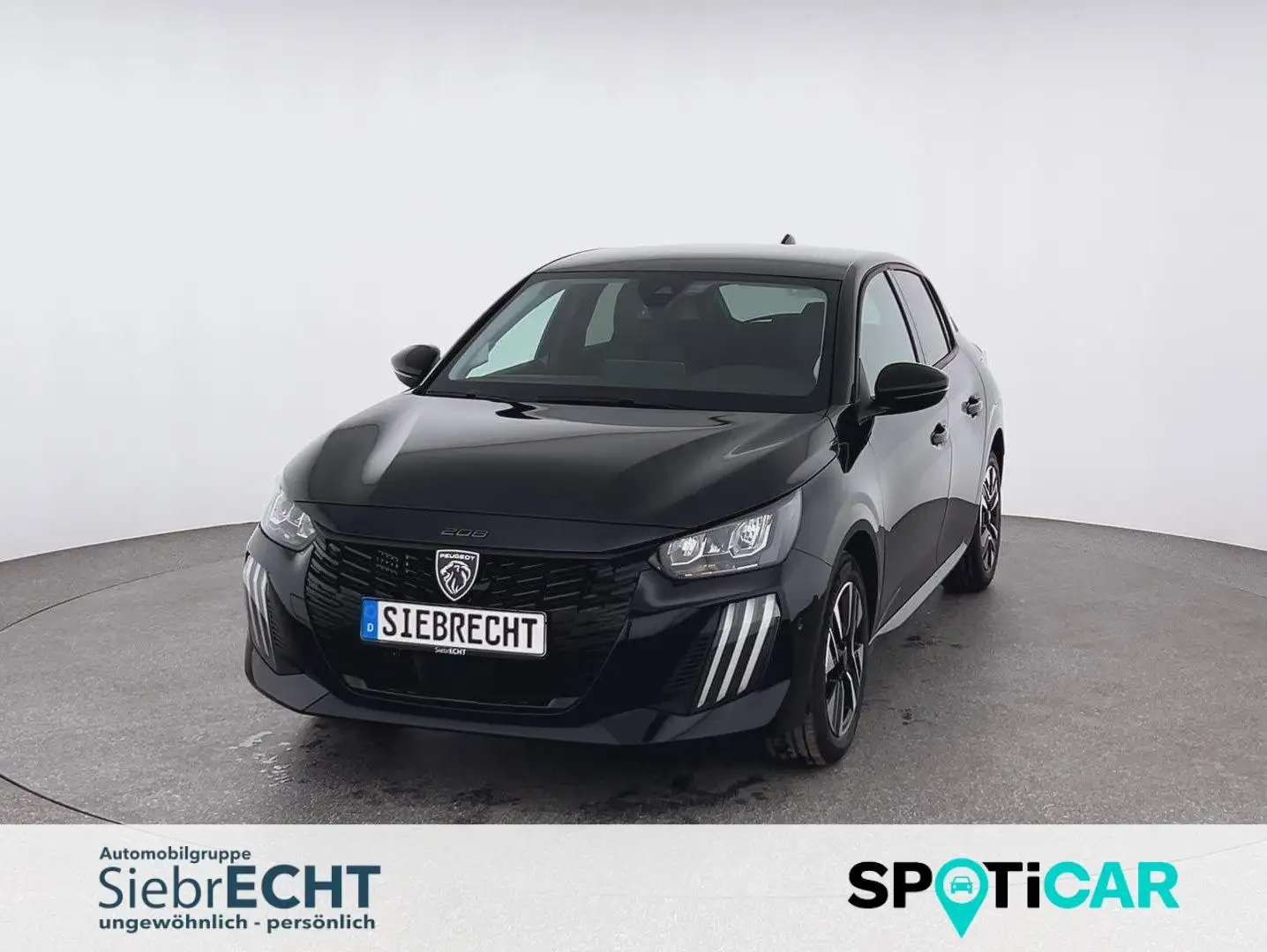 Peugeot 208 Allure 1.2*NAVI*SHZ*RFK*uvm Schwarz - 1