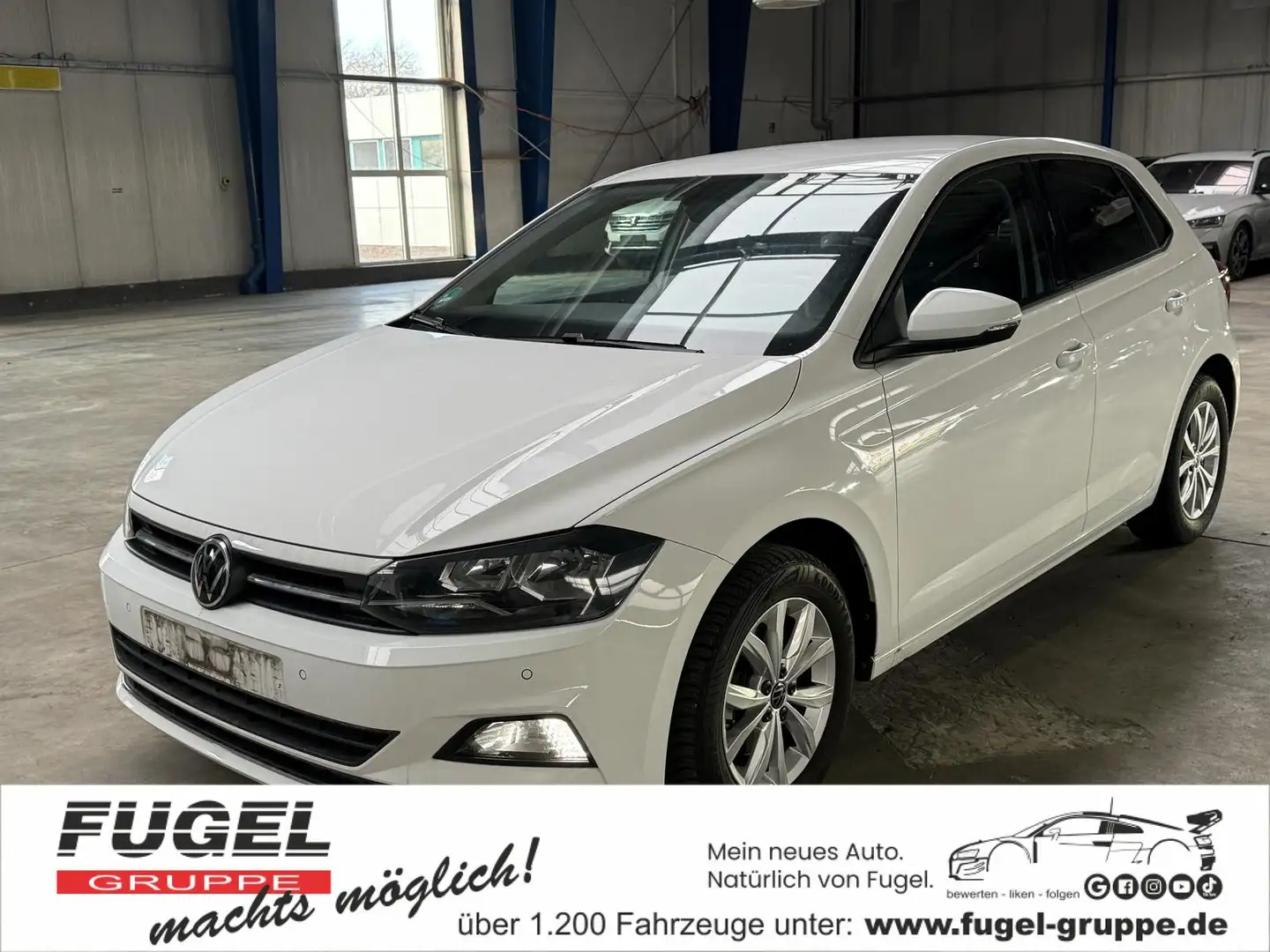 Volkswagen Polo 1.0 TSI DSG Highline LED|Navi|ACC|SHZ Weiß - 1