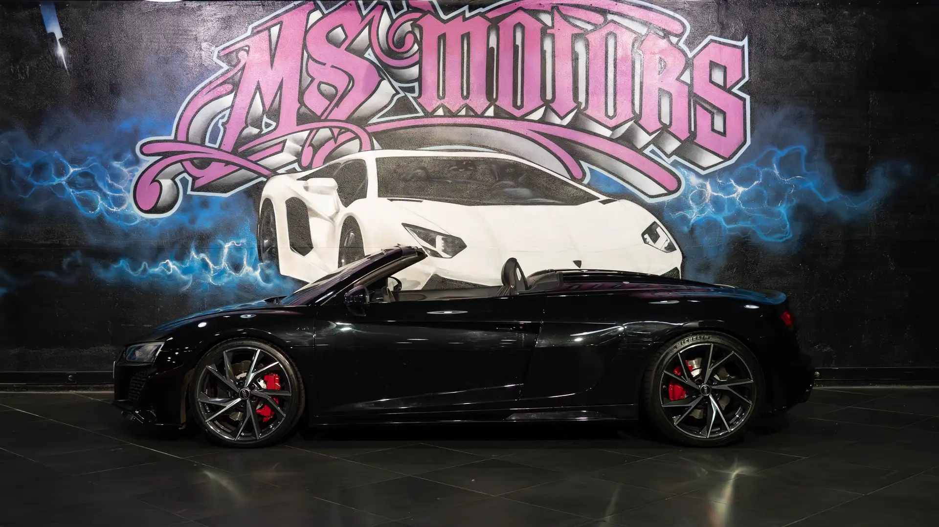 Audi R8 R8 Spyder V10 5.2 FSI 570 Stronic 7 RWD Perf Noir - 2