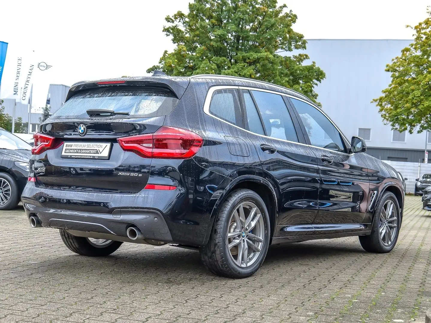 BMW X3 xDrive30e M Sportpaket NAVI+Alarm+KZG+SHZ+LED+HiFi Negro - 2