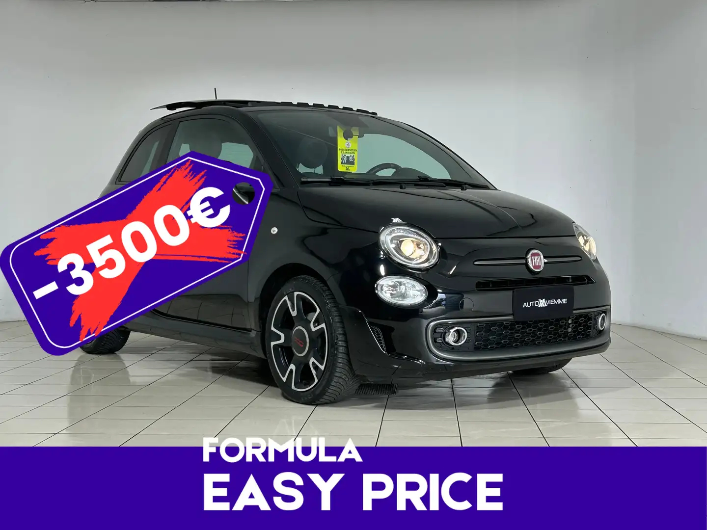 Fiat 500 1.2 Sport 69cv my19 Nero - 1
