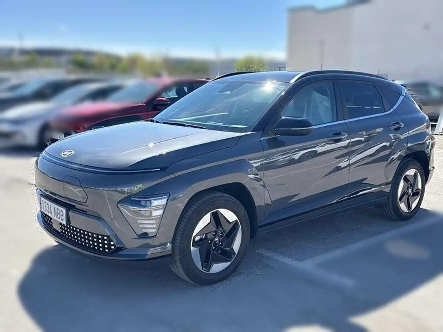 Hyundai KONA EV Black line Tecno 2C 204 Gris - 1