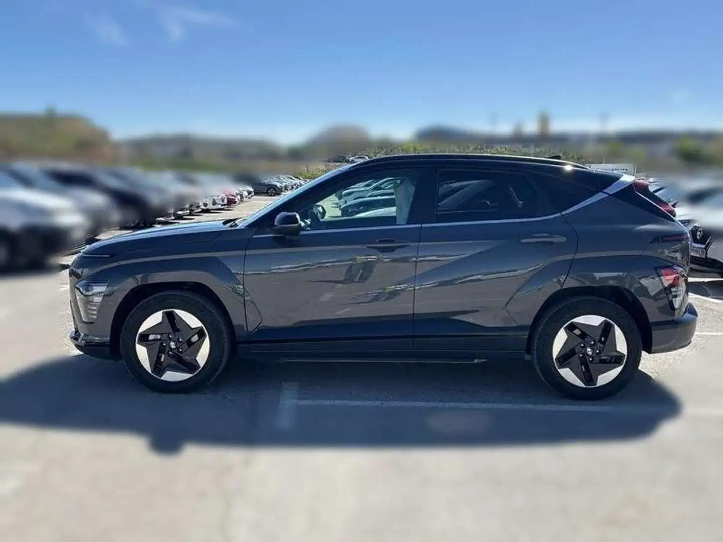 Hyundai KONA EV Black line Tecno 2C 204 Gris - 2