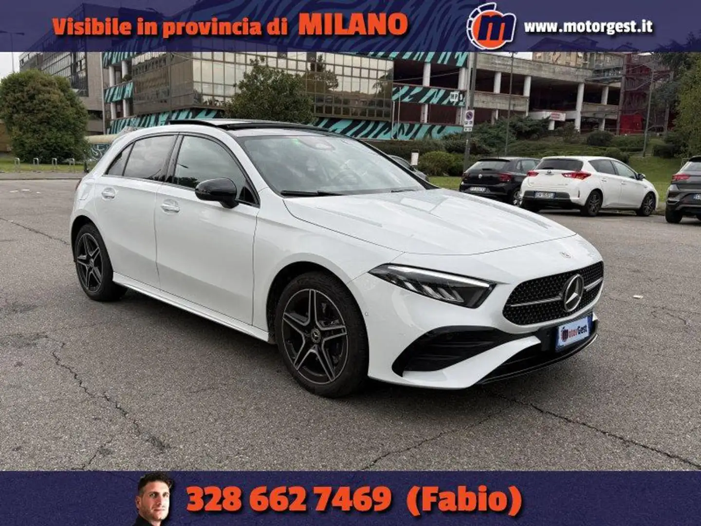 Mercedes-Benz A 250 e hybrid EQ AMG Line Premium Weiß - 1