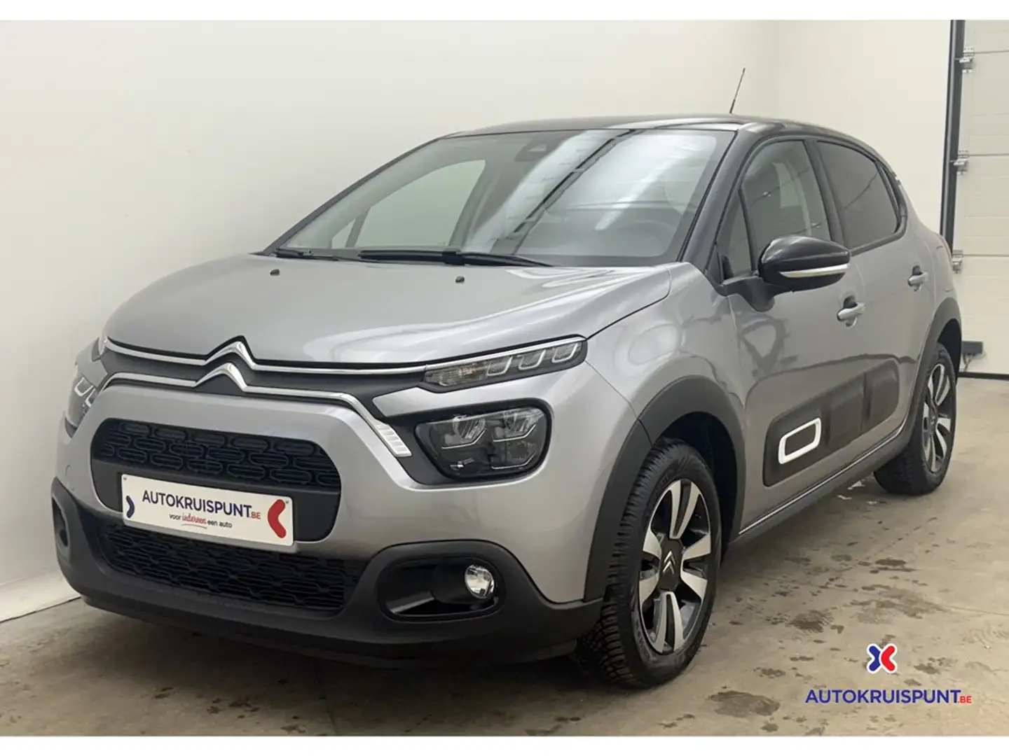 Citroen C3 1.5BlueHDi SHINE S&S GPS Dig.Airco Cruise Alu Led Argento - 1