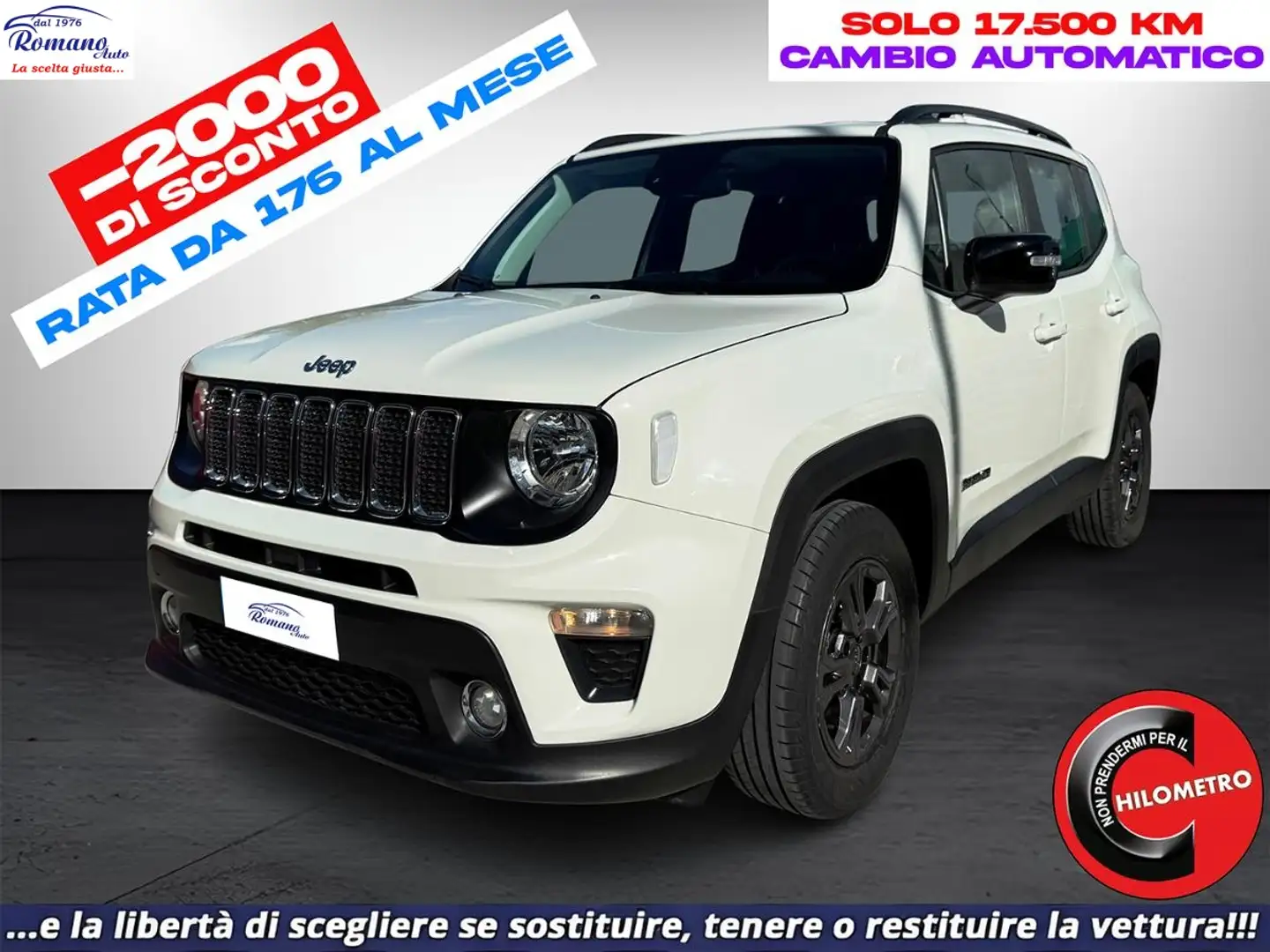 Jeep Renegade 1.6 mjt Longitude 2wd 120cv ddct Blanc - 1