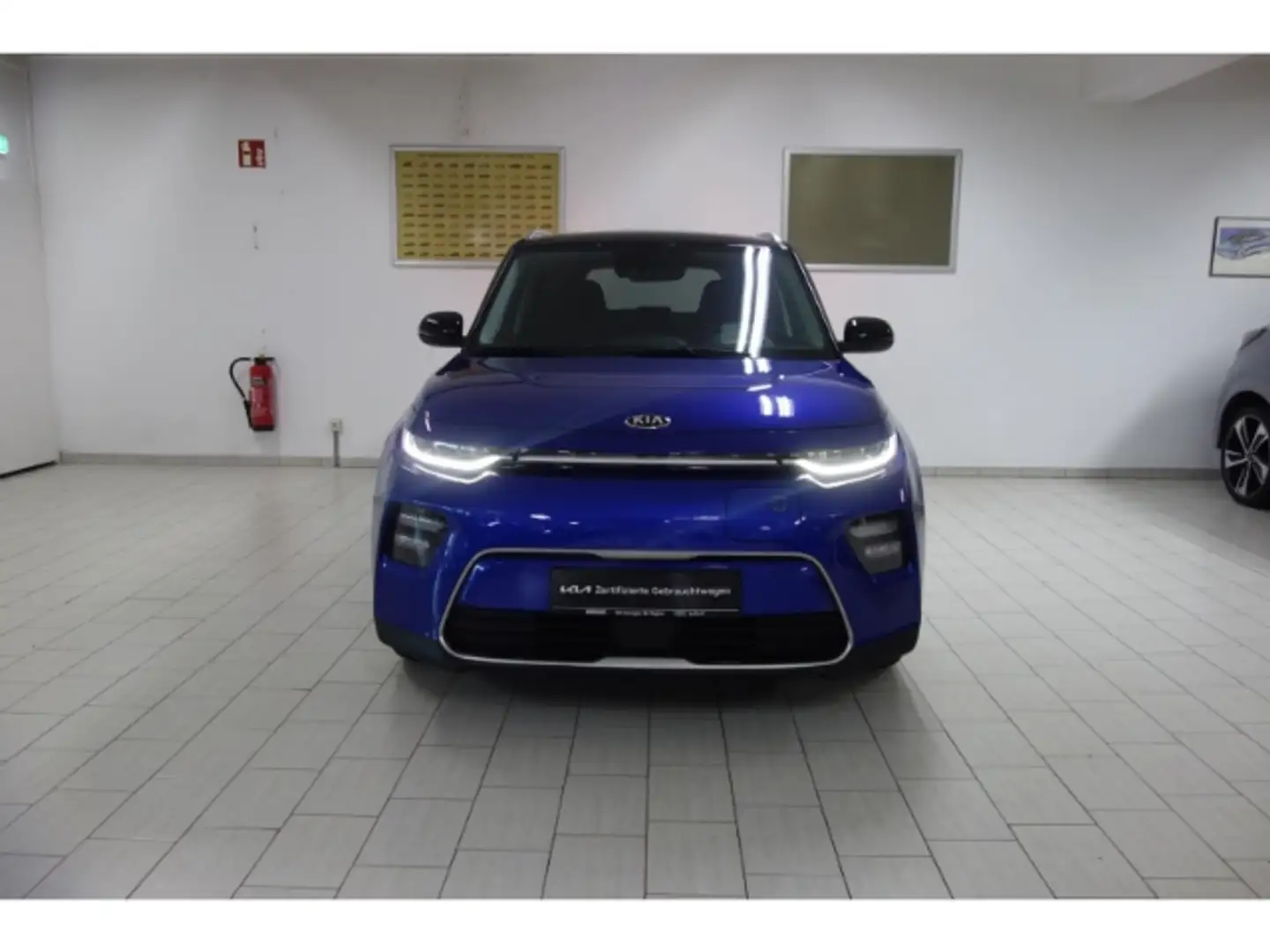 Kia Soul e-Spirit (64kWh)  HUD Navi ACC Klimaautomatik Blau - 2
