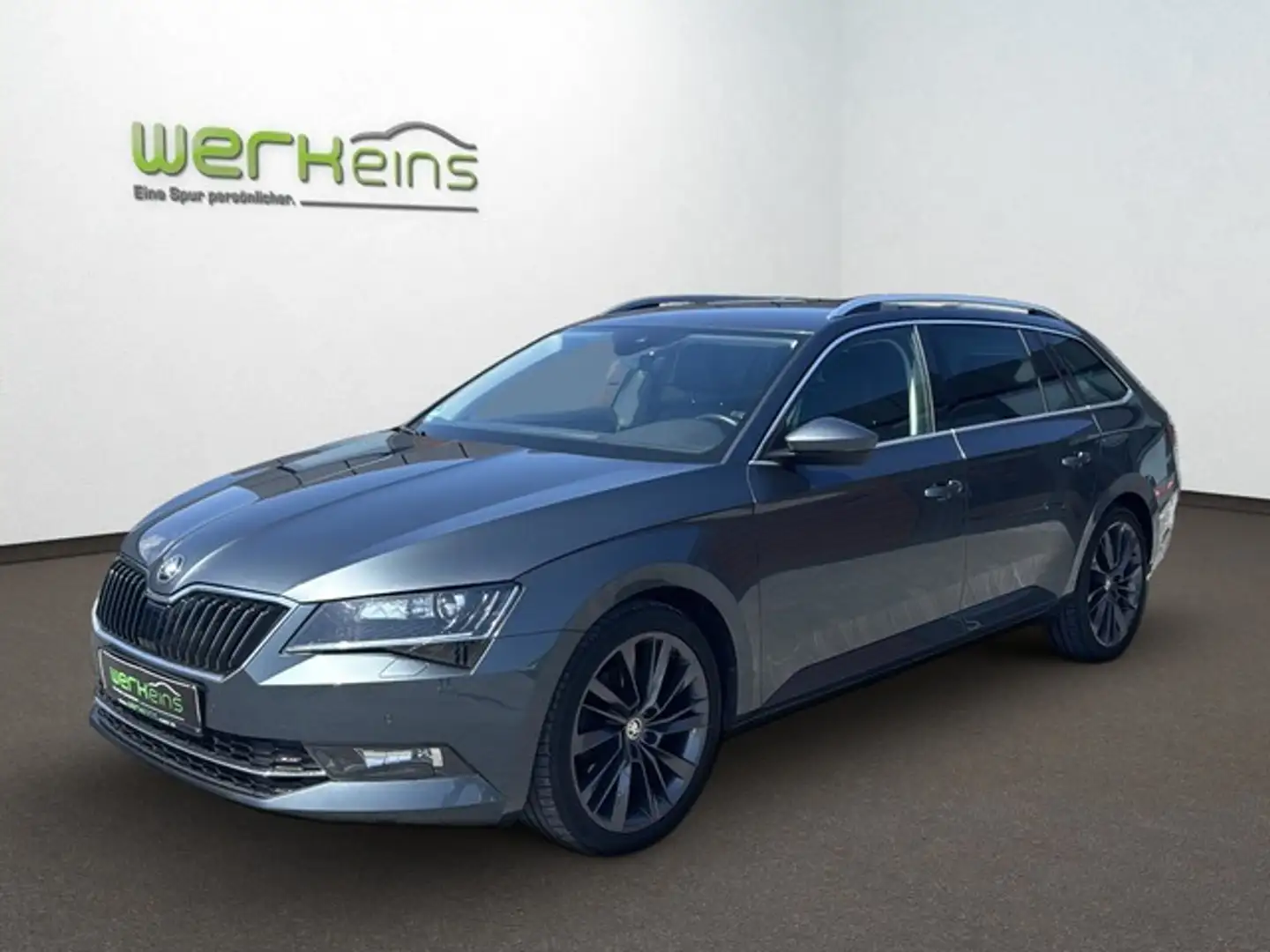 Skoda Superb Prem Edit. LED StHzg VC Sitzlüftung Leder Grau - 1