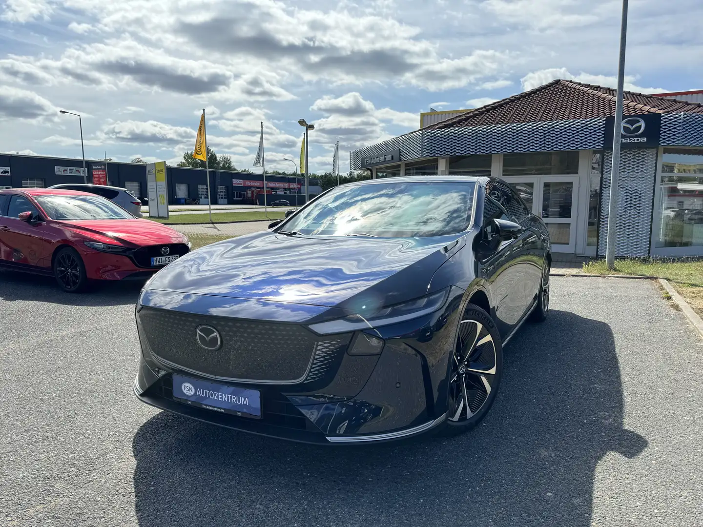 Mazda 6 E EV 258PS AT Takumi Plus LED 360° NAVI Bleu - 1
