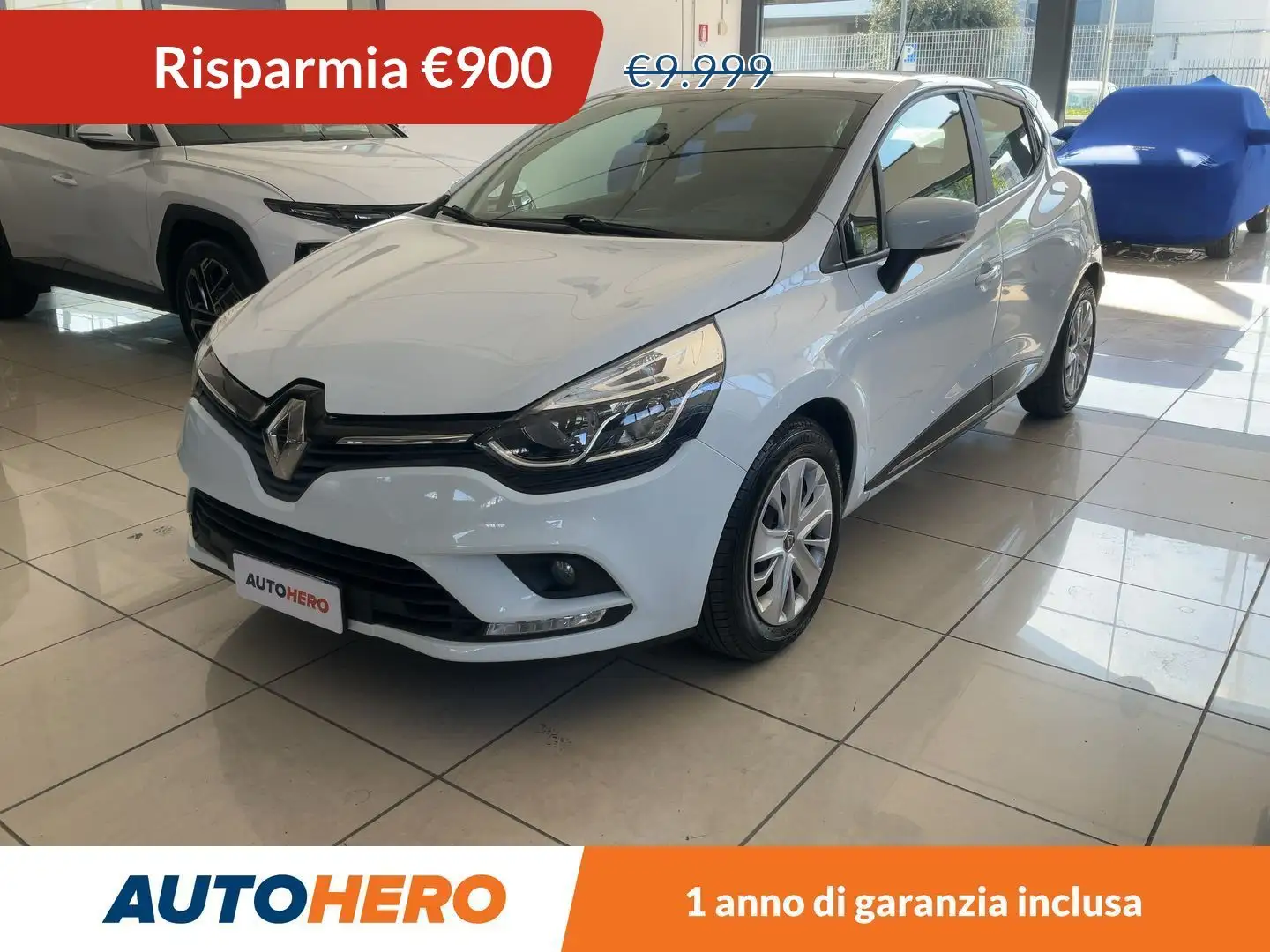 Renault Clio 1.5 dCi Energy Business 75 CV Weiß - 1