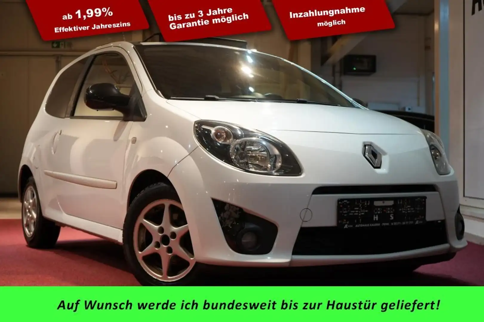 Renault Twingo 1.2 16V Night & Day *Pano* Weiß - 1