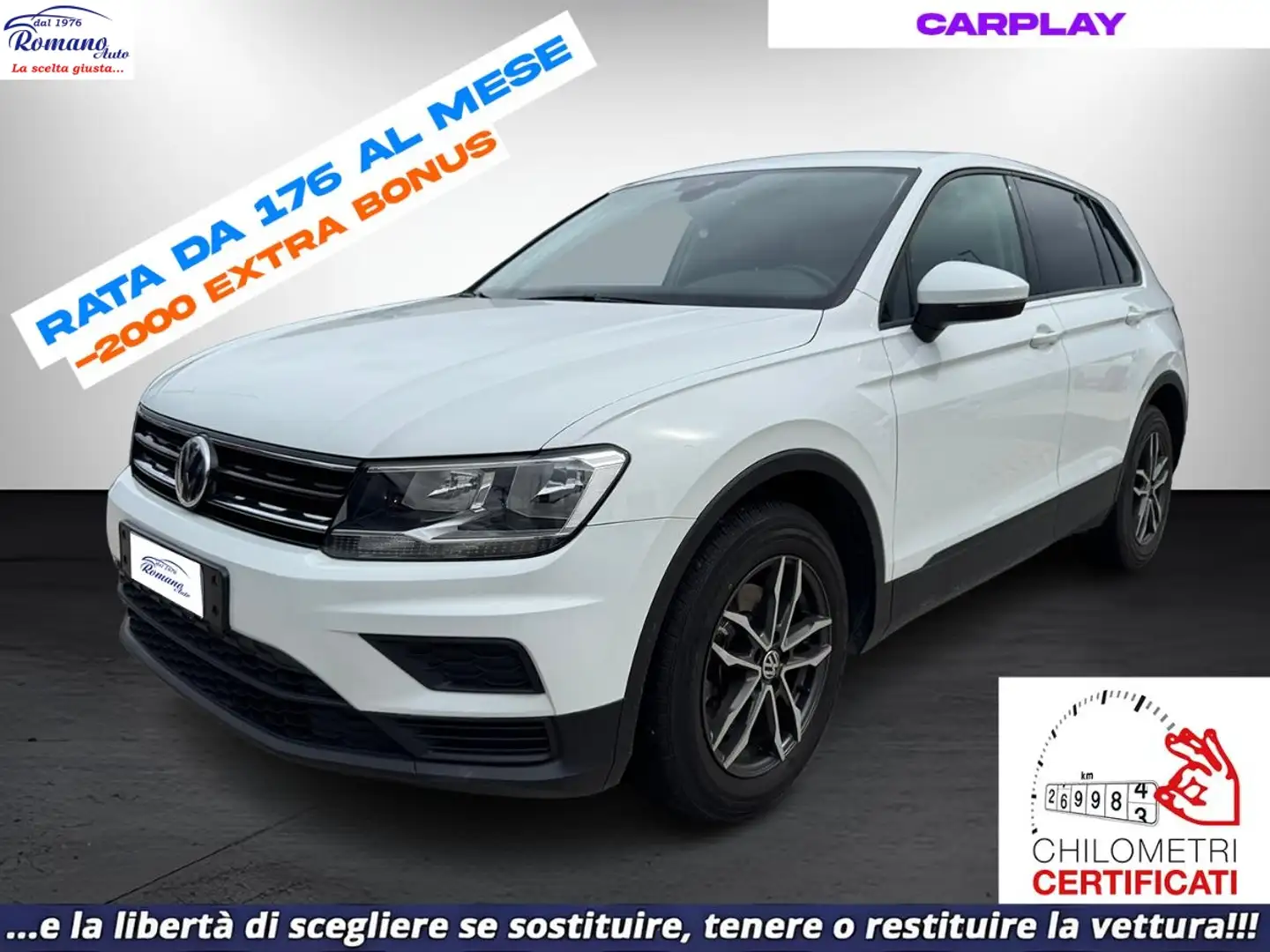 Volkswagen Tiguan 1.6 tdi Business 115cv Blanc - 1