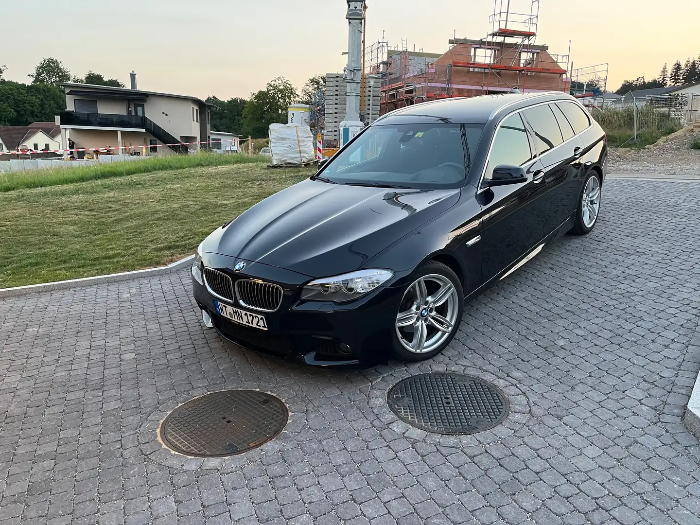 BMW 520 520d Touring Blue Performance Чёрный - 1