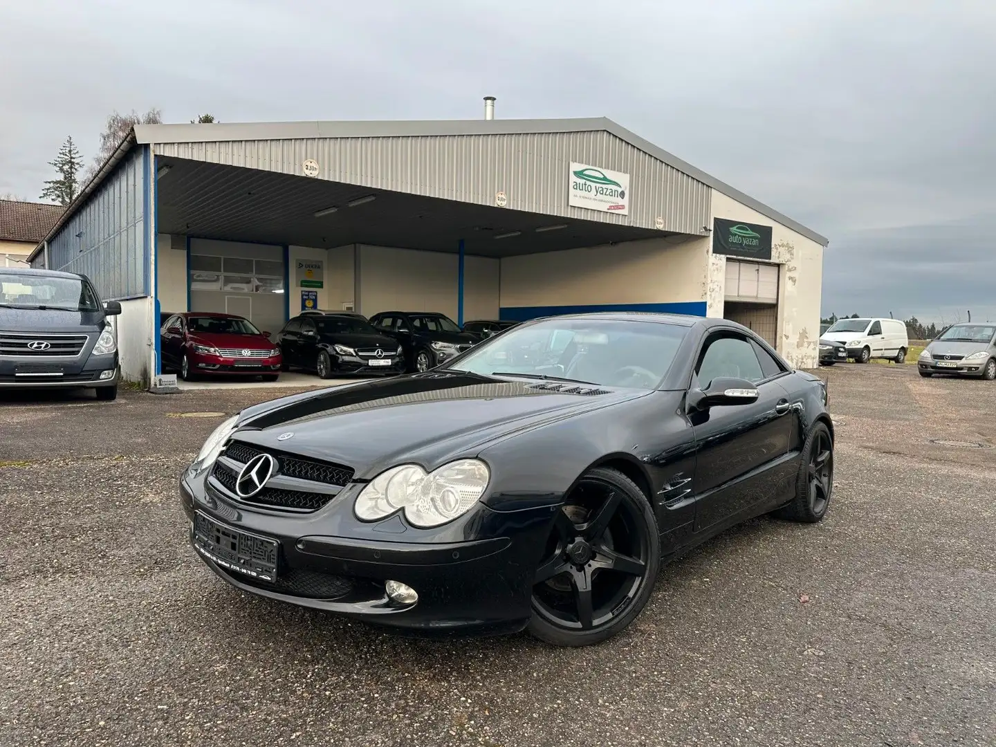Mercedes-Benz SLR SL Roadster SL 350/BOSE/MASSAGE/NAVI/SHZ Černá - 1