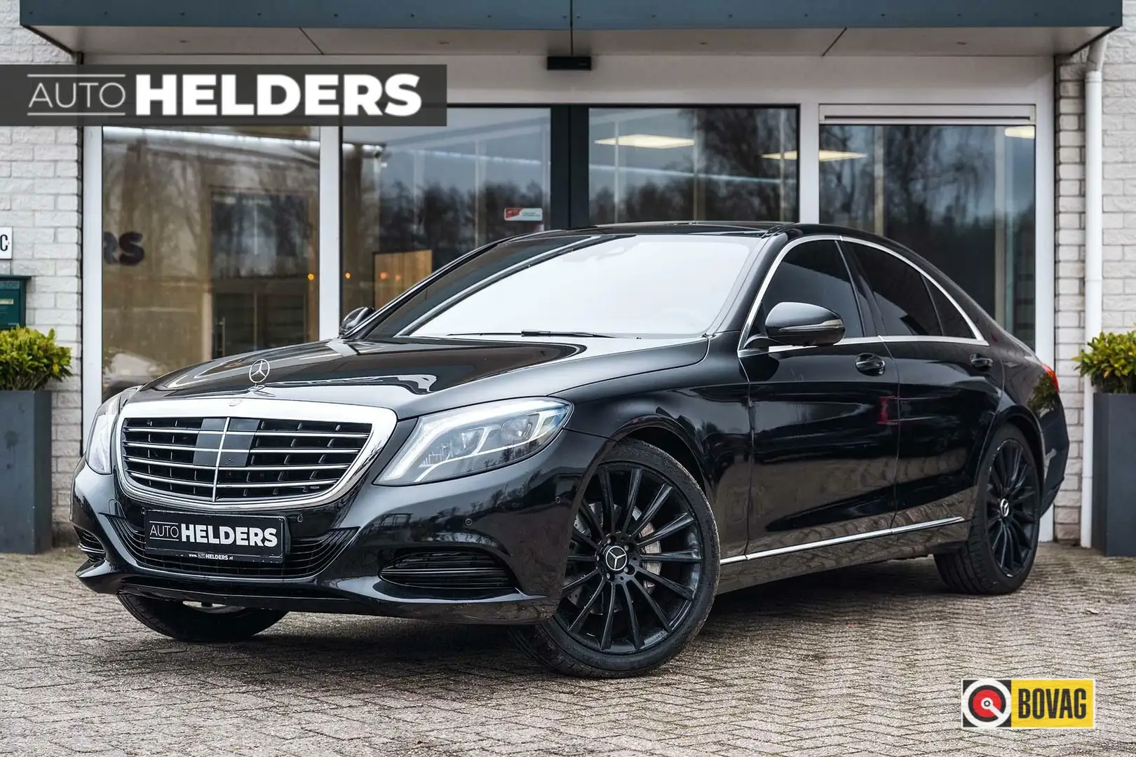 Mercedes-Benz S 400 HYBRIDE 360° Burmester Luchtvering Negro - 1