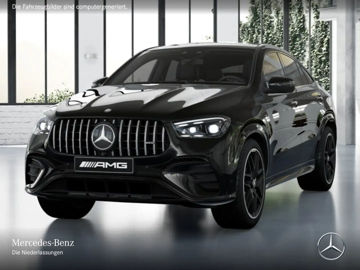 Mercedes-Benz GLE 53 AMG GLE 53 HYBRID Coupé 4M NIGHT+PANO+360+AHK+CARBON Noir - 2