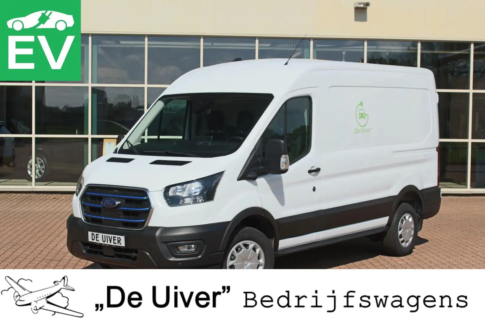 Ford E-Transit 350 L2H2 Trend 68 kWh Blanco - 1