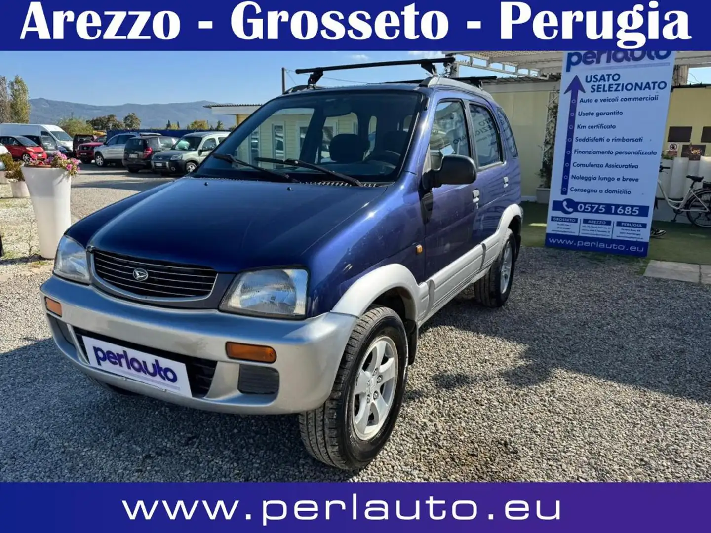 Daihatsu Terios 1.3i 16V cat 4WD DB Bleu - 1