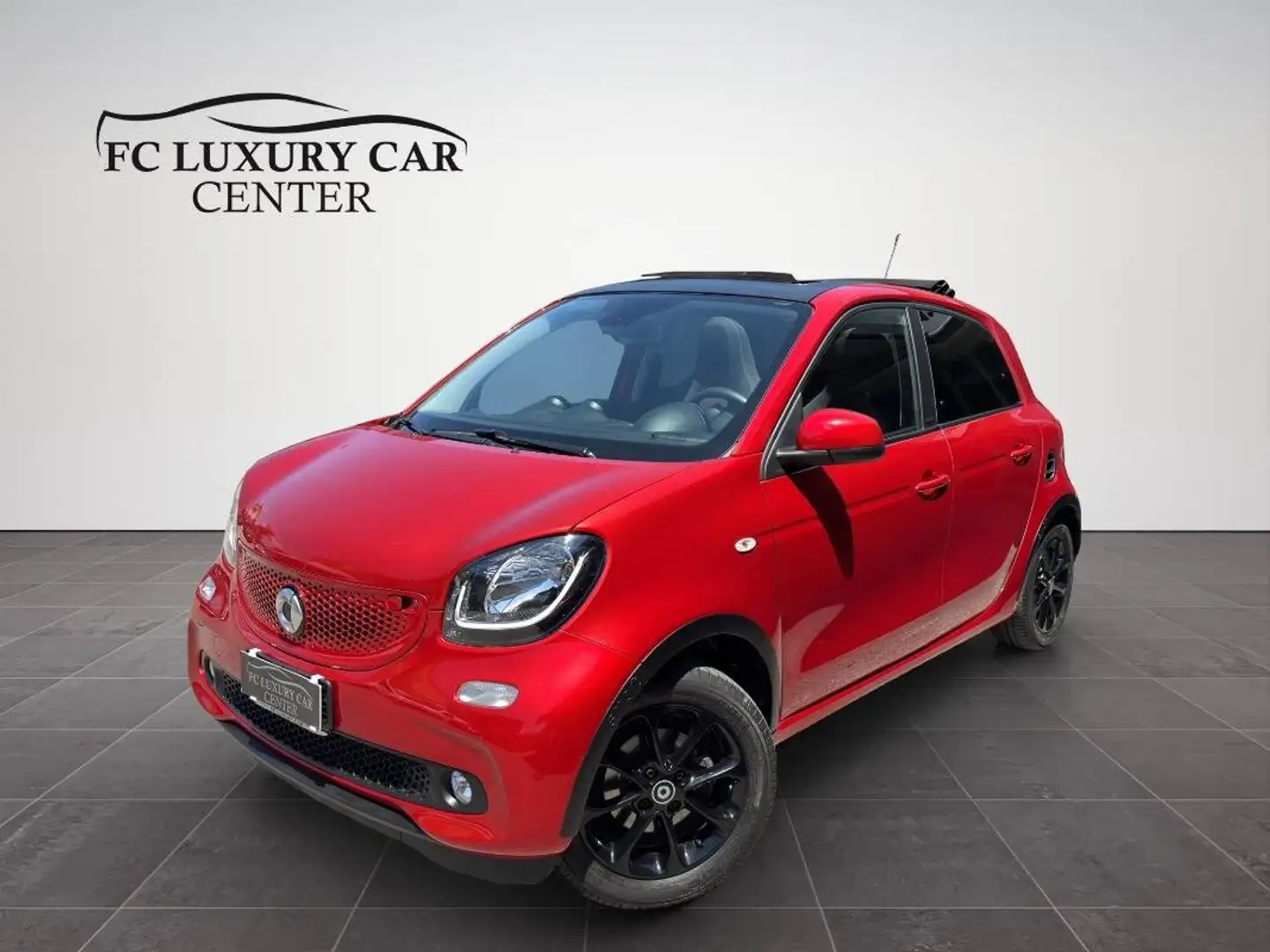 smart forFour 0.9 t Passion 90cv twinamic Tetto Apribile Rosso - 2