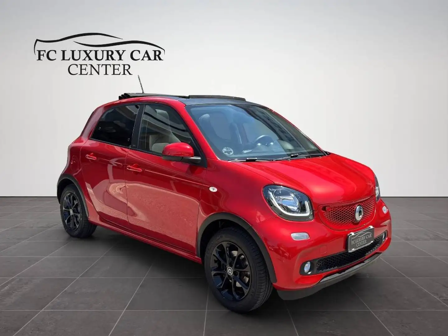 smart forFour 0.9 t Passion 90cv twinamic Tetto Apribile Rosso - 1