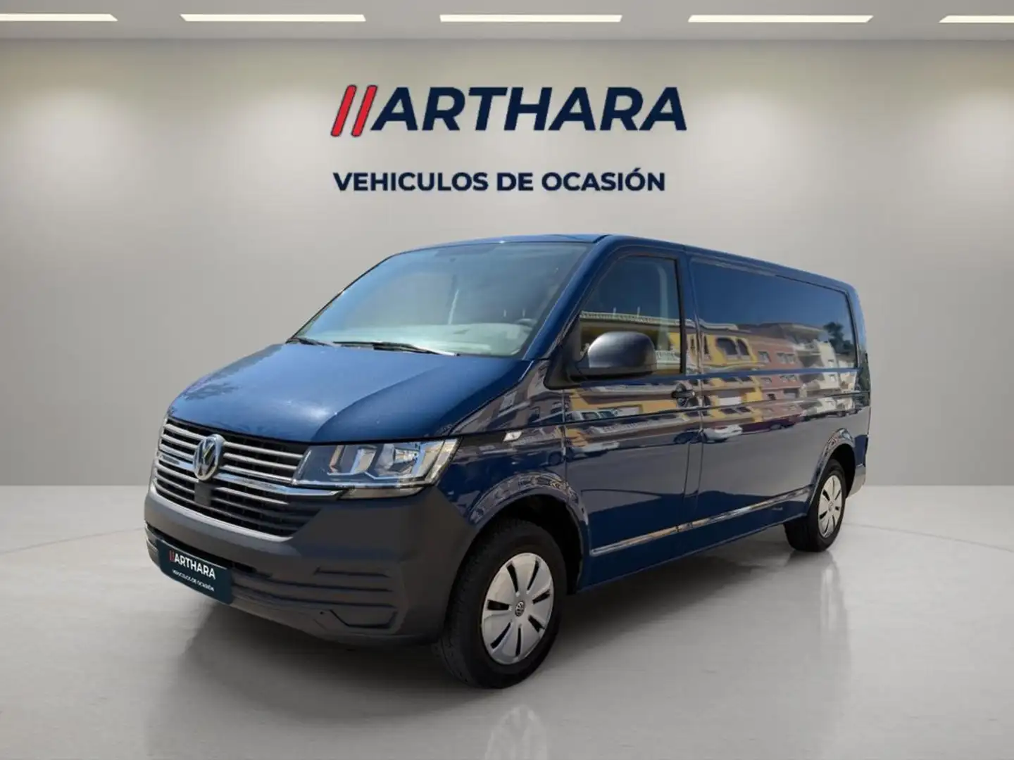Volkswagen Transporter Furgón 2.0TDI BMT Larga 81kW Azul - 1