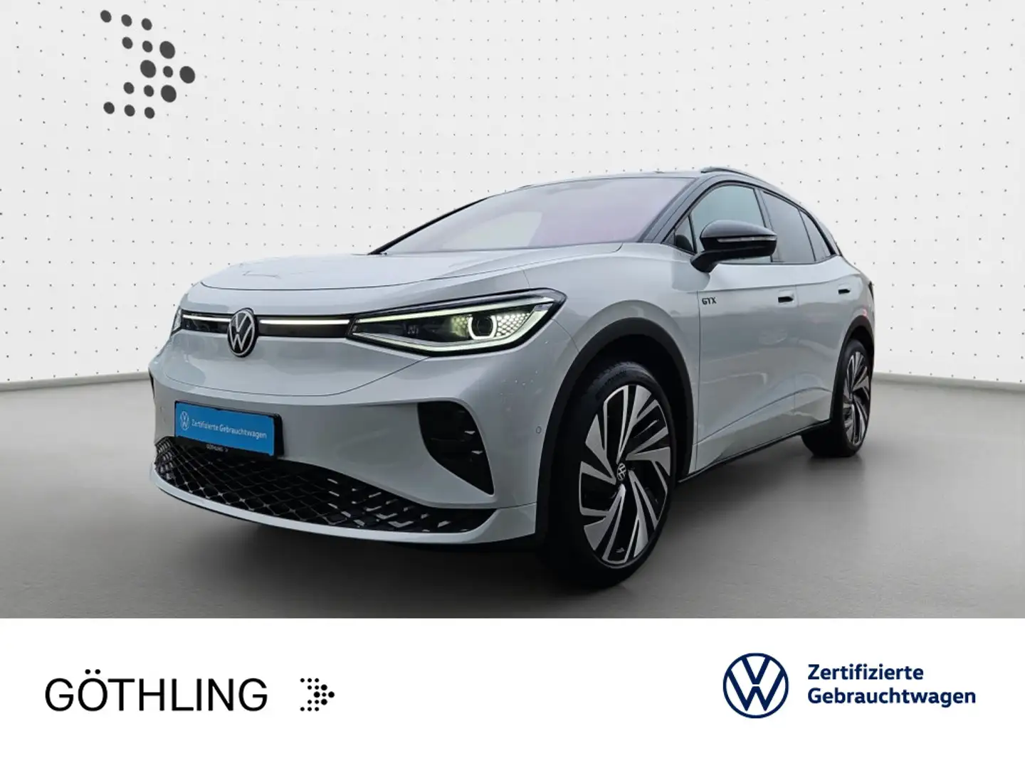 Volkswagen ID.4 GTX 4M*NAVI*WP*KAM*ASG*ASSIST*21Zoll*IQ-LIG Blanc - 1