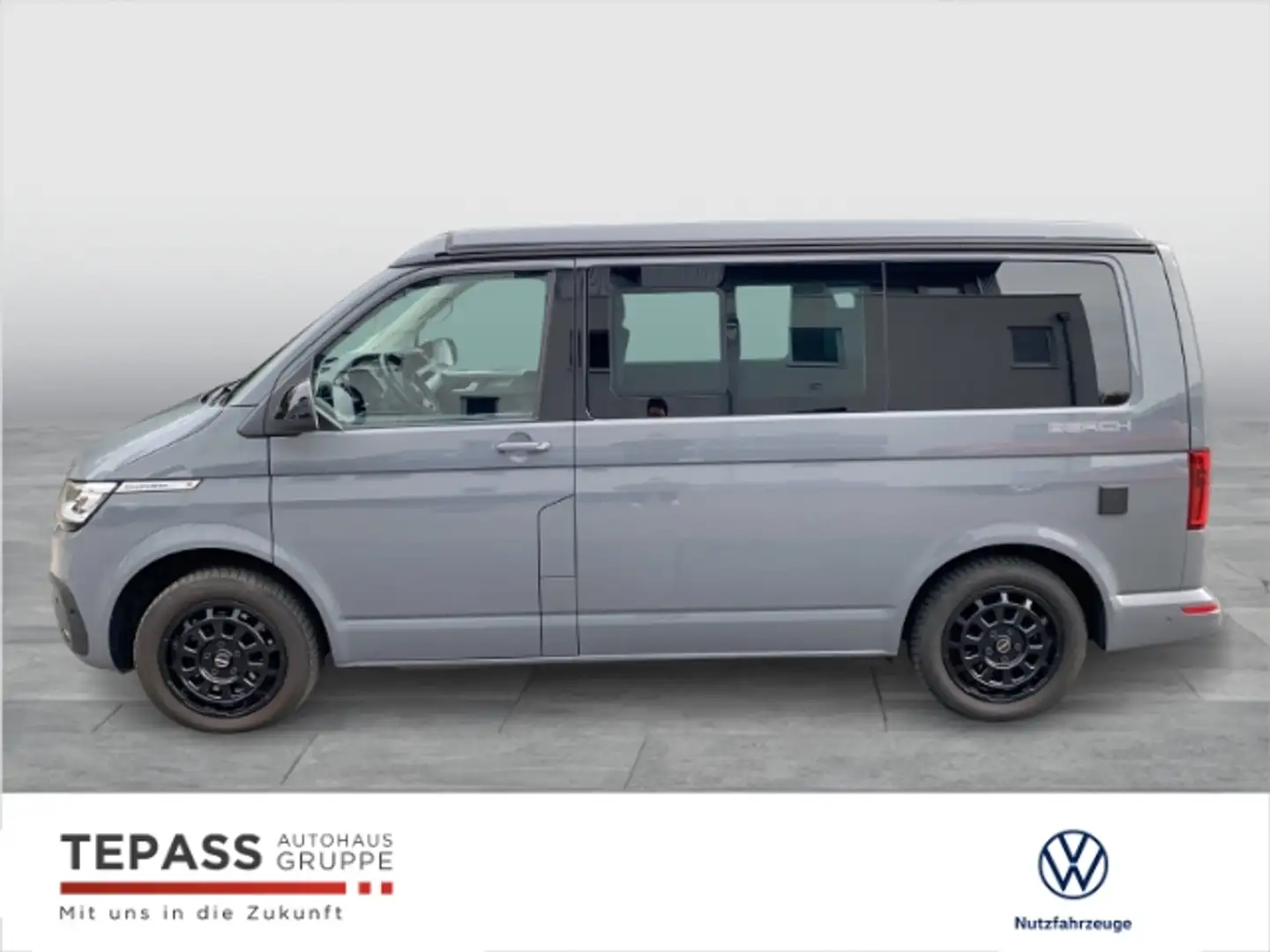 Volkswagen T6.1 California 2.0l TDI Beach Camper Edition LED PDC SHZ ACC Grau - 2