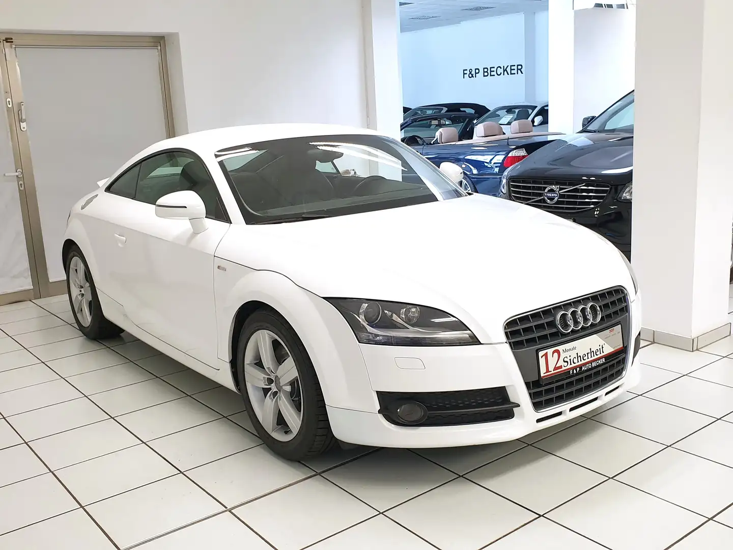 Audi TT TT Coupe 2.0 TFSI S Line Leder BOSE BiXenon SHZ Weiß - 2
