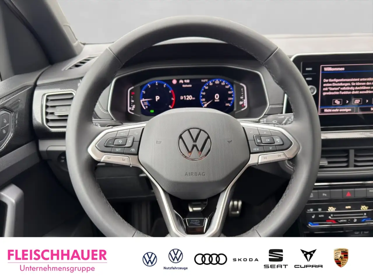 Volkswagen T-Cross R-Line 1.0 TSI AHK-abnehmbar+Digitales Cockpit+LED 7