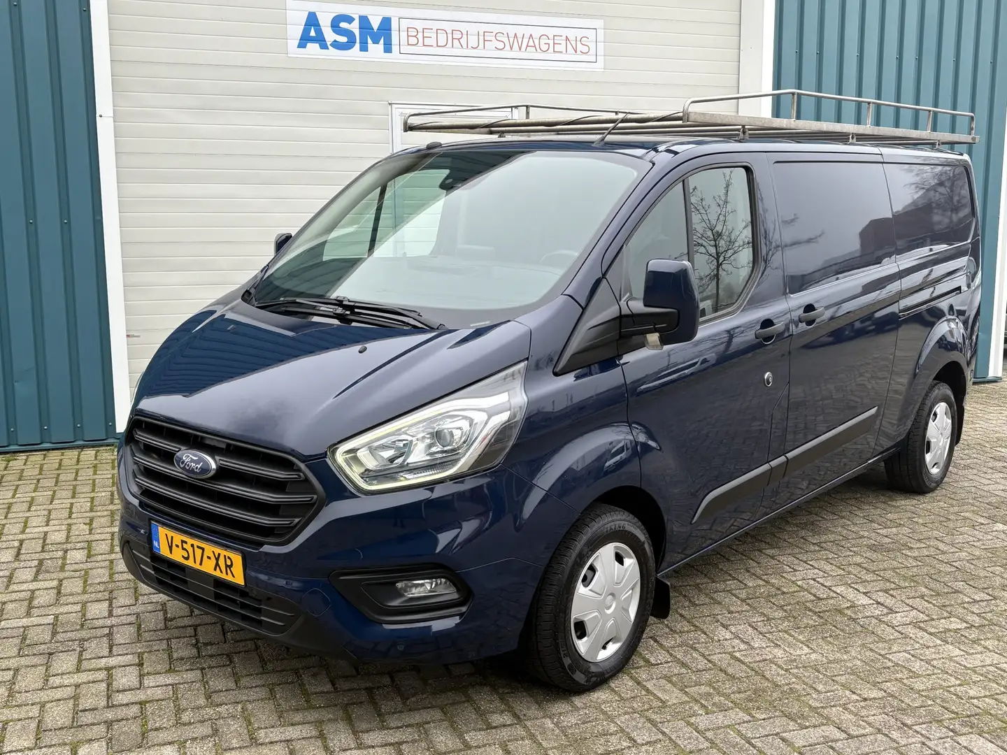 Ford Transit Custom 300 2.0 105Pk TDCI L2H1 Trend / Cruise / Airco / 2 Blauw - 2