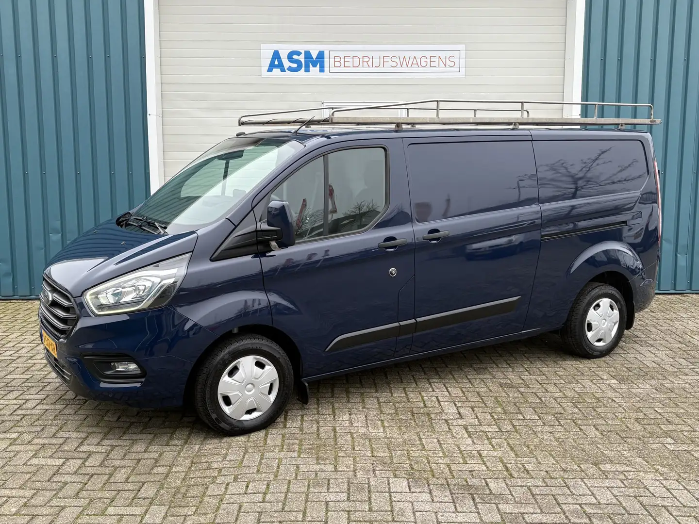 Ford Transit Custom 300 2.0 105Pk TDCI L2H1 Trend / Cruise / Airco / 2 Blauw - 1