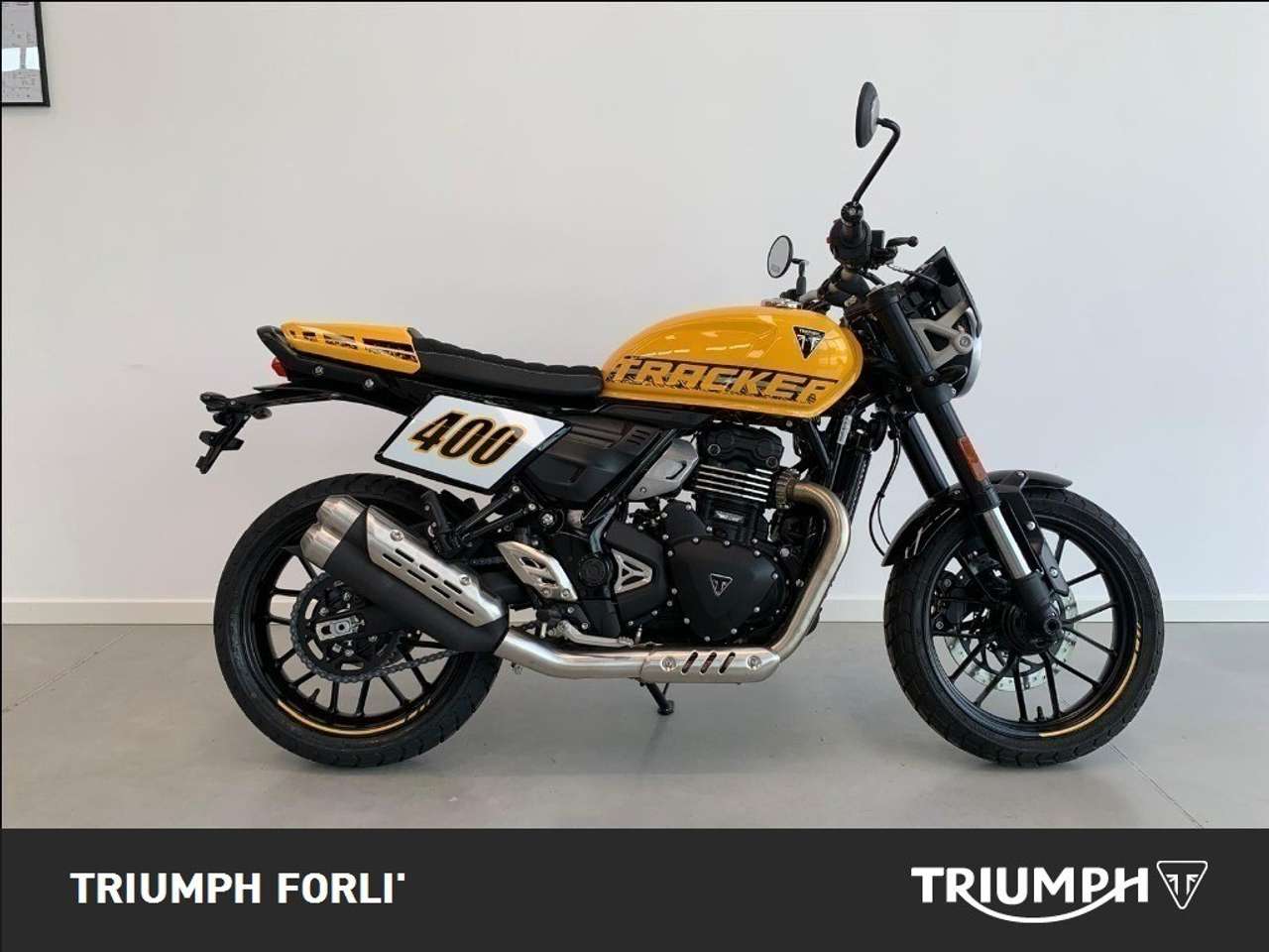 Triumph Tracker 400 Racing Yellow Abs