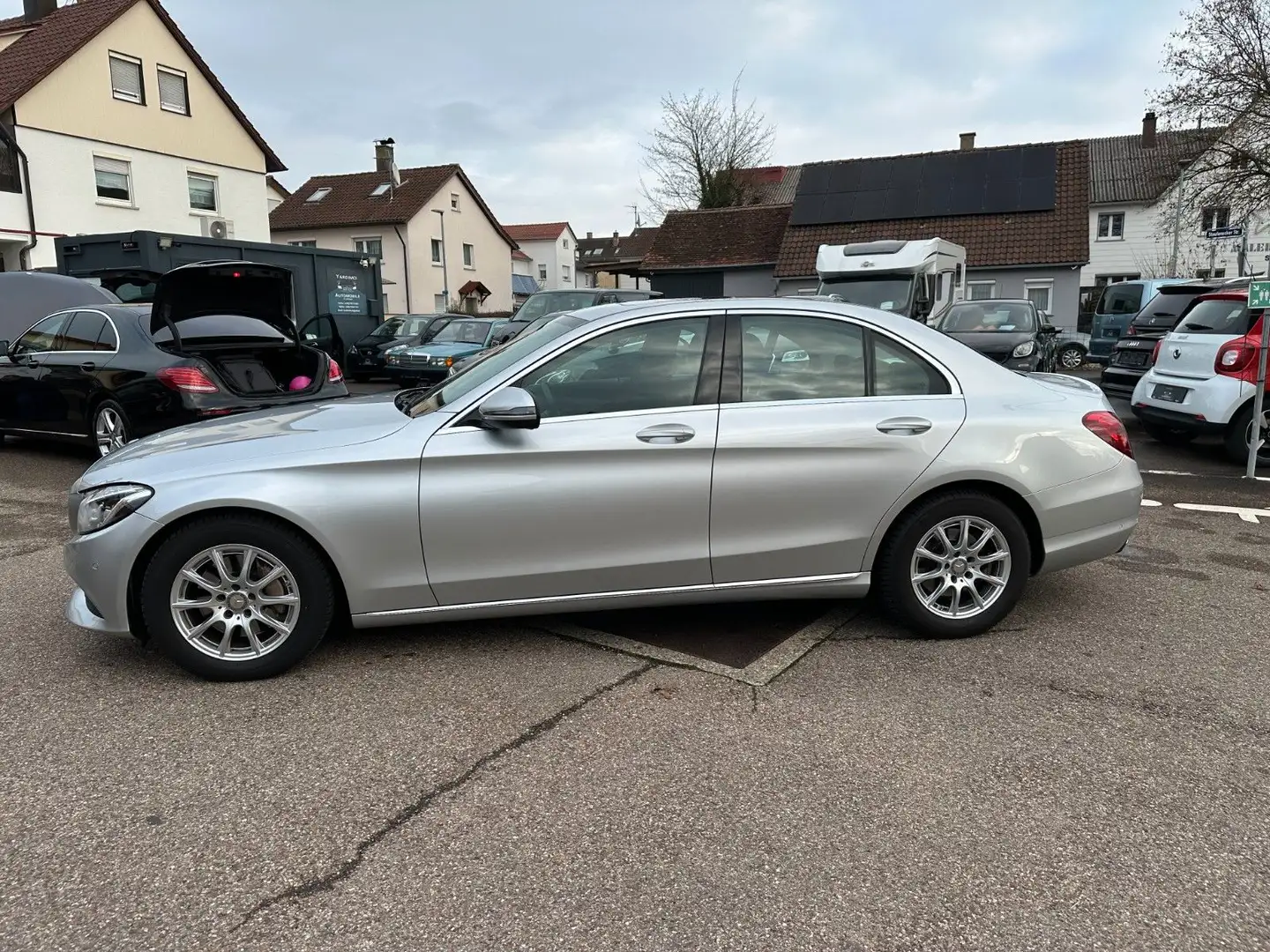 Mercedes-Benz C 250 CGI 7G*HEAD-UP*ILS*S-DACH*DISTRONIC*COMAND Silber - 2