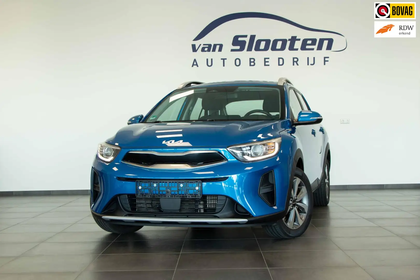 Kia Stonic 1.0 T-GDi MHEV DynamicLine| Automaat Blauw - 1