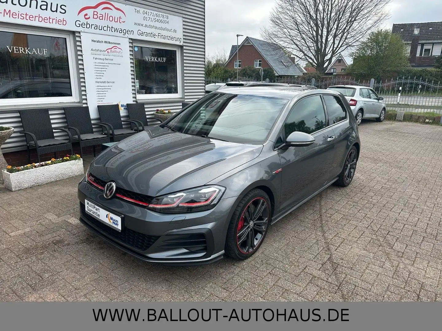 Volkswagen Golf VII Lim. GTI Performance*2.HAND*AHK*LED*ACC Grau - 2