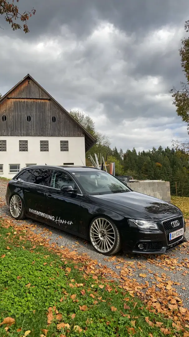 Audi A4 Avant 3,0 TDI DPF quattro Aut. Schwarz - 1