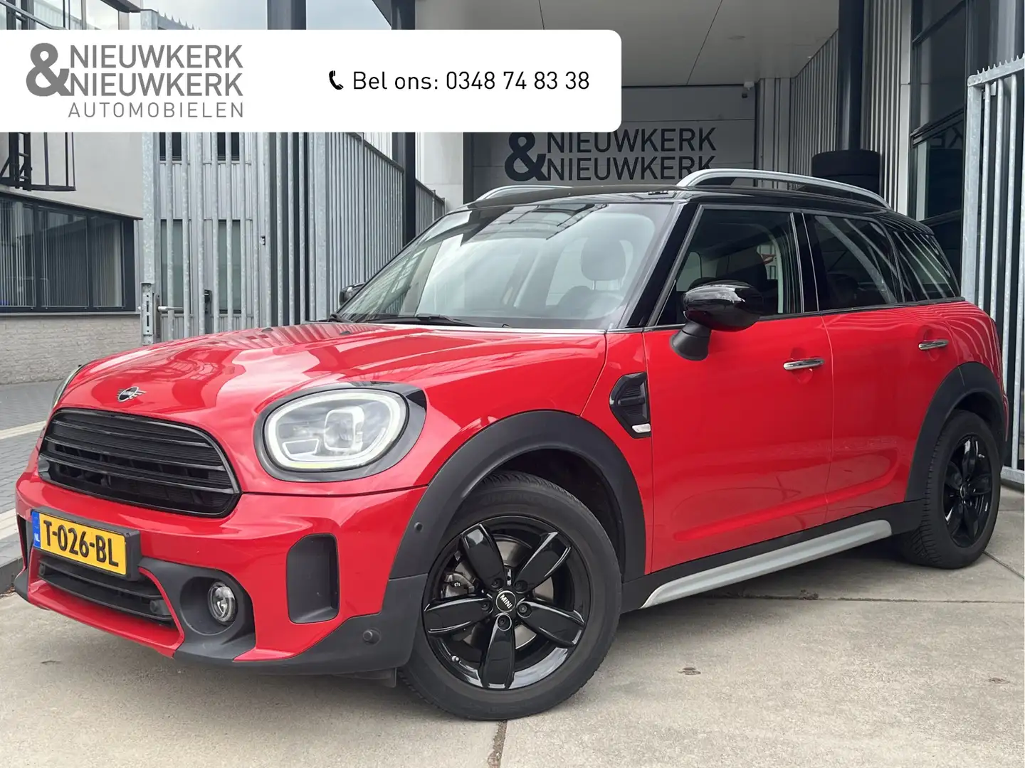 MINI Cooper Countryman Mini 1.5 ALL4 | AUTOMAAT I LEDER | APPLE CARPLAY | Rood - 1